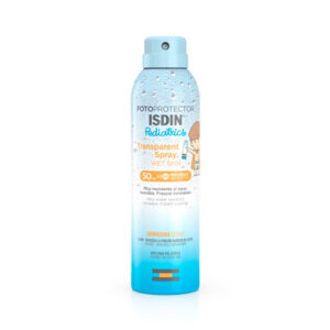 Fotoprotector ISDIN Transparent Spray Wet Skin Pediatrics SPF 50