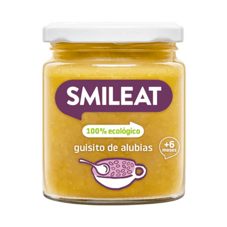 Tarrito smileat guisito de alubias