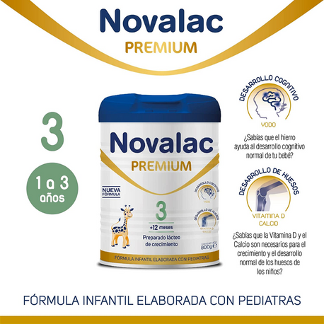 Novalac Premium 3 - Leche de crecimiento