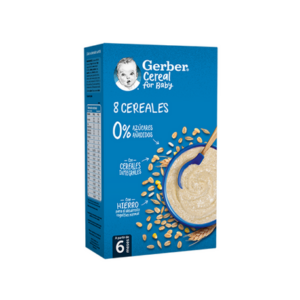 Papilla 8 cereales de Gerber