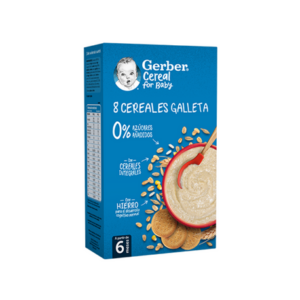 Papilla 8 cereales galleta de Gerber