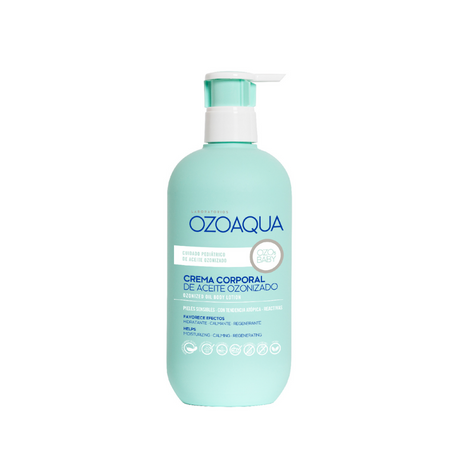 Crema corporal de aceite ozonizado de Ozoaqua